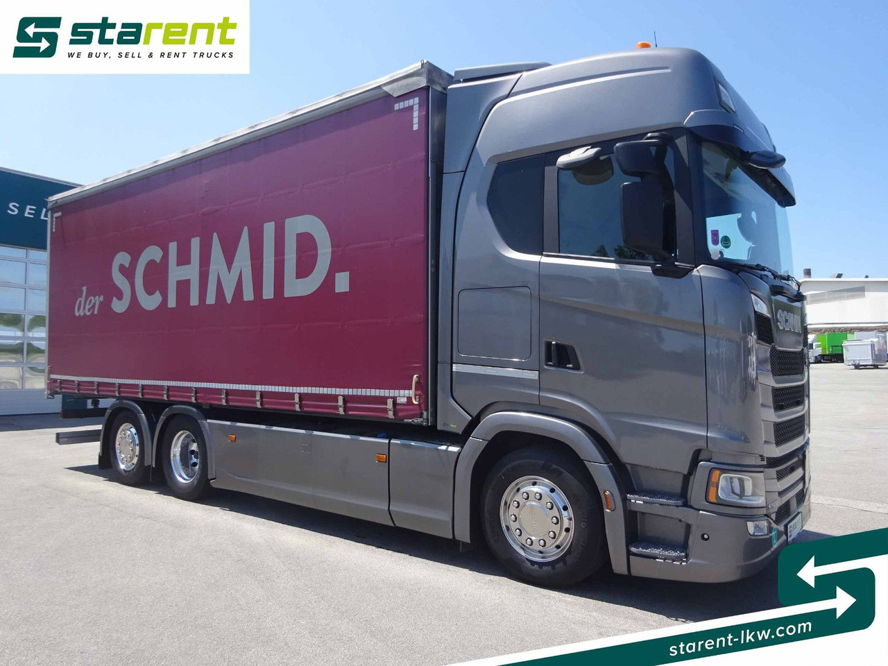Scania S500 Planen Aufbau Schwarzmüller 6x2, Standklima - Schuifzeilen vrachtwagen: afbeelding 3 Scania S500 Planen Aufbau Schwarzmüller 6x2, Standklima - Schuifzeilen vrachtwagen: afbeelding 3