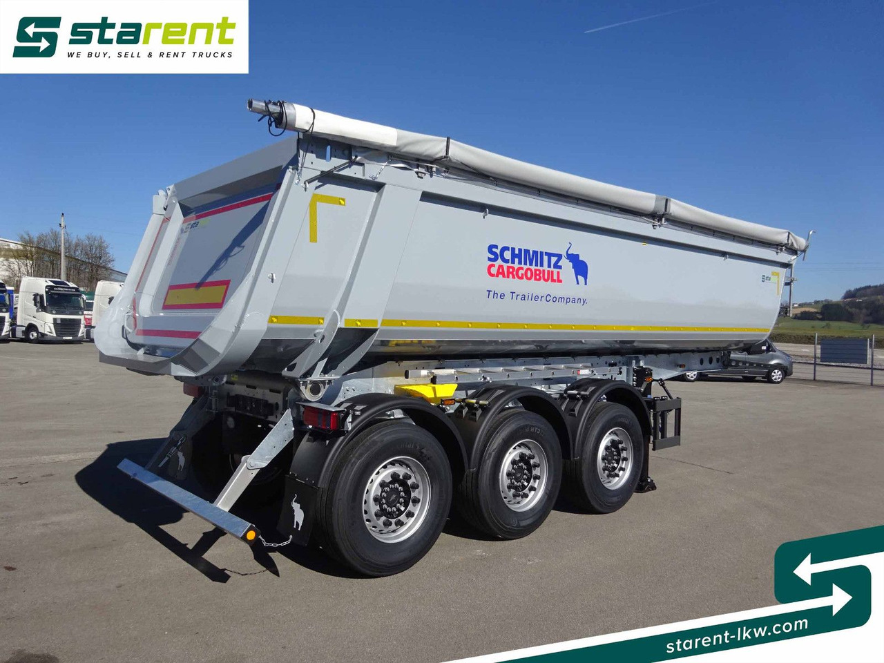 Schmitz Cargobull 3-Achs Kipper, 24m³, Liftachse, Alu Felgen - Kipper oplegger: afbeelding 5 Schmitz Cargobull 3-Achs Kipper, 24m³, Liftachse, Alu Felgen - Kipper oplegger: afbeelding 5