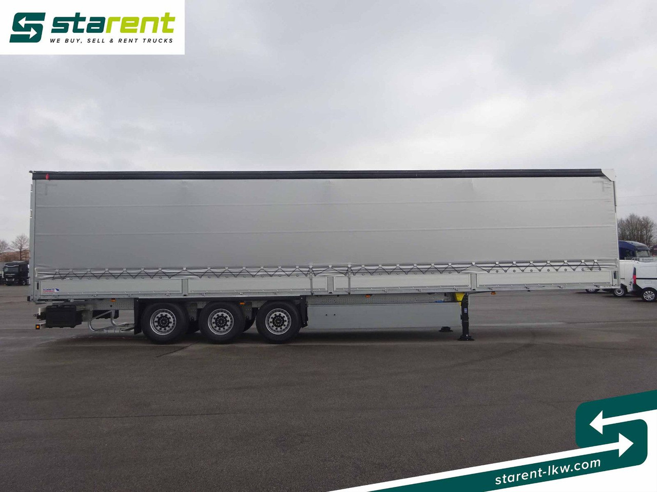 Schmitz Cargobull Tautliner, Bordwand 60cm, Hubdach, Liftachse - Schuifzeiloplegger: afbeelding 4 Schmitz Cargobull Tautliner, Bordwand 60cm, Hubdach, Liftachse - Schuifzeiloplegger: afbeelding 4