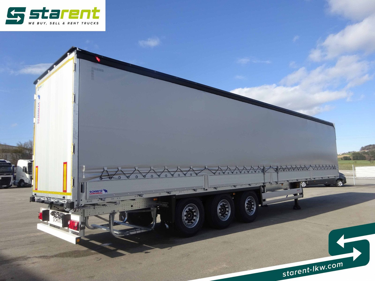 Schmitz Cargobull Tautliner, Bordwand 60cm, Hubdach, Liftachse - Schuifzeiloplegger: afbeelding 5 Schmitz Cargobull Tautliner, Bordwand 60cm, Hubdach, Liftachse - Schuifzeiloplegger: afbeelding 5
