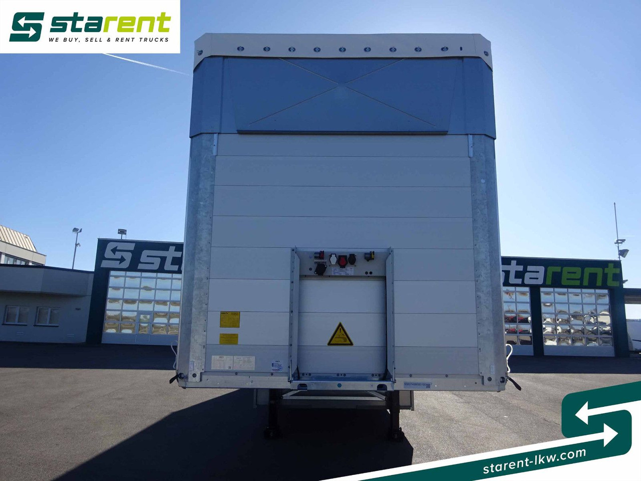 Schmitz Cargobull Tautliner, Hubdach, Liftachse, Palettenkasten - Schuifzeiloplegger: afbeelding 2 Schmitz Cargobull Tautliner, Hubdach, Liftachse, Palettenkasten - Schuifzeiloplegger: afbeelding 2