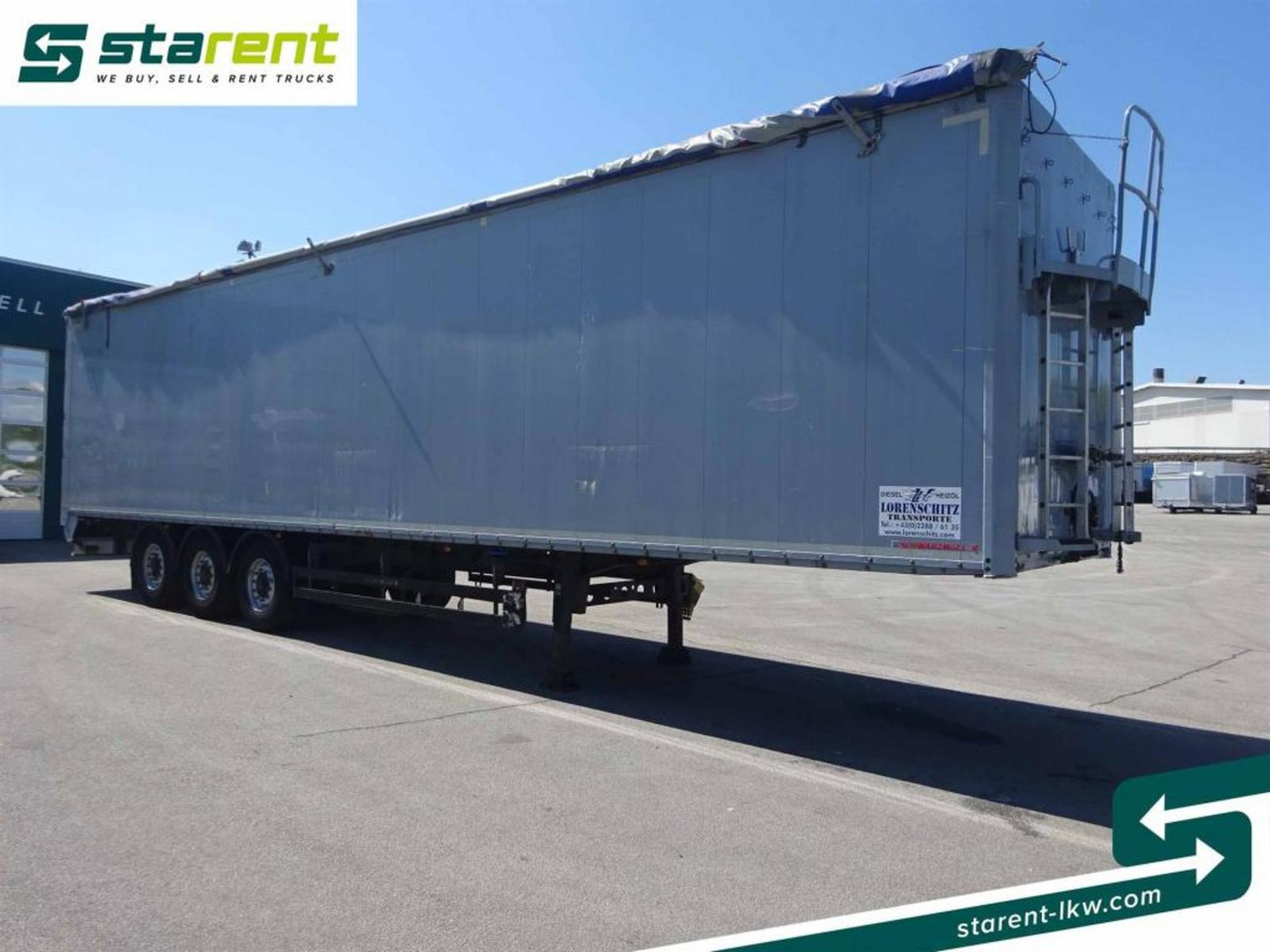 Schwarzmüller Schubbodenauflieger, 92 m³, Funkfernbedienung - Schuifvloer oplegger: afbeelding 3 Schwarzmüller Schubbodenauflieger, 92 m³, Funkfernbedienung - Schuifvloer oplegger: afbeelding 3