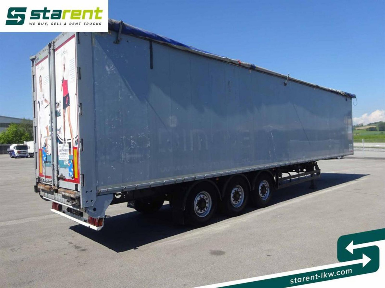 Schwarzmüller Schubbodenauflieger, 92 m³, Funkfernbedienung - Schuifvloer oplegger: afbeelding 5 Schwarzmüller Schubbodenauflieger, 92 m³, Funkfernbedienung - Schuifvloer oplegger: afbeelding 5