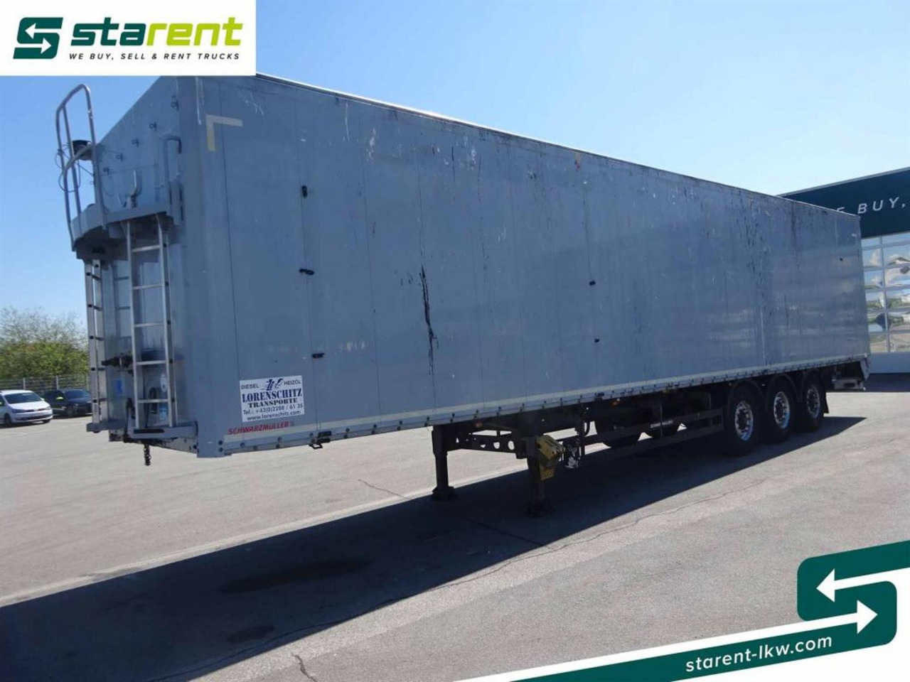 Schwarzmüller Schubbodenauflieger, 92 m³, Funkfernbedienung - Schuifvloer oplegger: afbeelding 1 Schwarzmüller Schubbodenauflieger, 92 m³, Funkfernbedienung - Schuifvloer oplegger: afbeelding 1