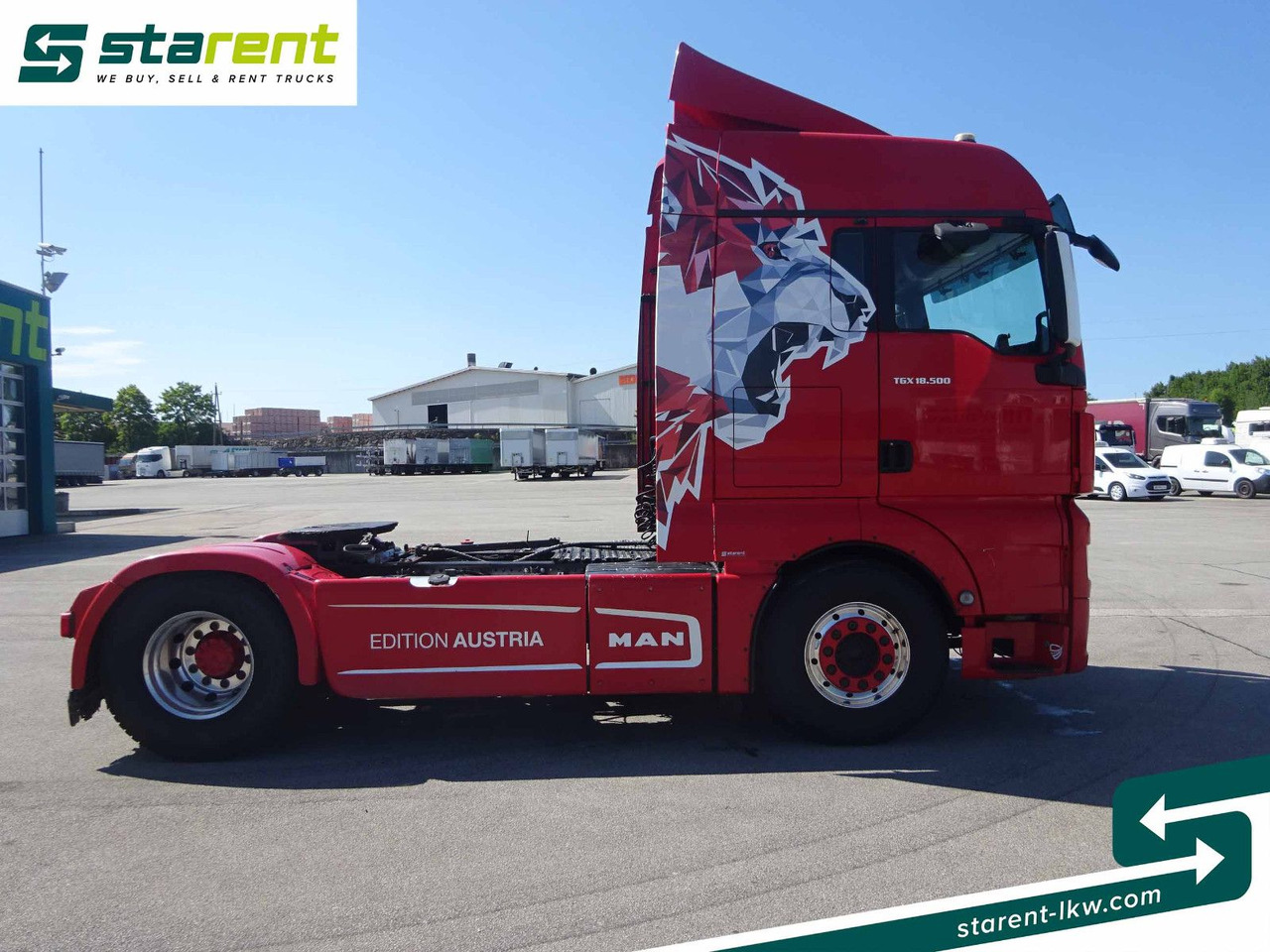 MAN TGX 18.500, XLX, 2-Leiter Hydraulik, Retarder - Trekker: afbeelding 4 MAN TGX 18.500, XLX, 2-Leiter Hydraulik, Retarder - Trekker: afbeelding 4