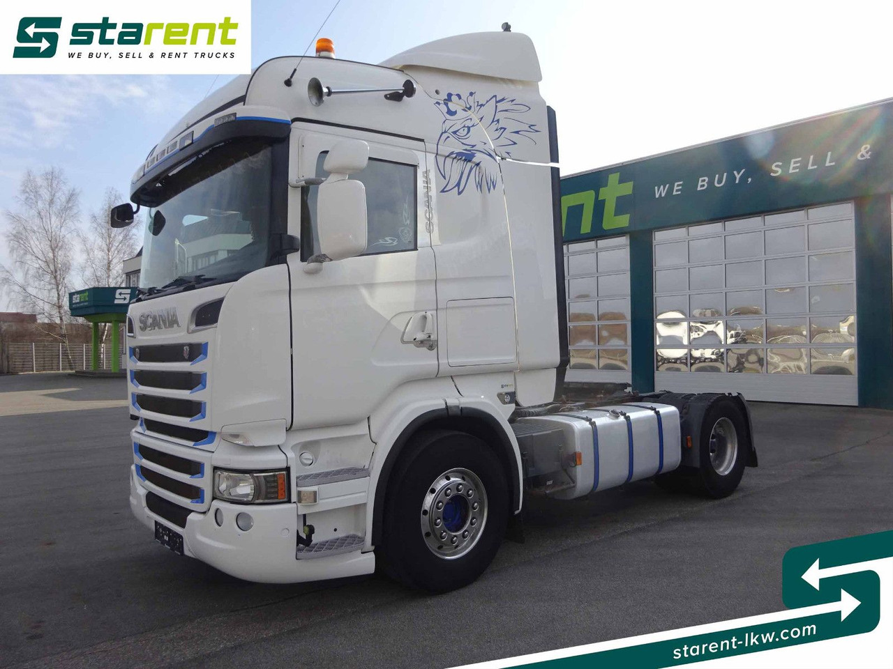 Scania R450, Standklima, Retarder, Navi, Hydraulik - Trekker: afbeelding 1 Scania R450, Standklima, Retarder, Navi, Hydraulik - Trekker: afbeelding 1