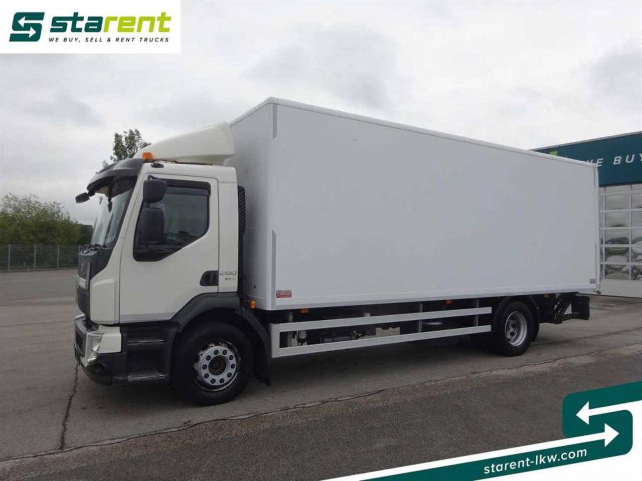Volvo FL 280 Koffer Ladebordwand 18 Tonnen Kamera - Bakwagen: afbeelding 1 Volvo FL 280 Koffer Ladebordwand 18 Tonnen Kamera - Bakwagen: afbeelding 1