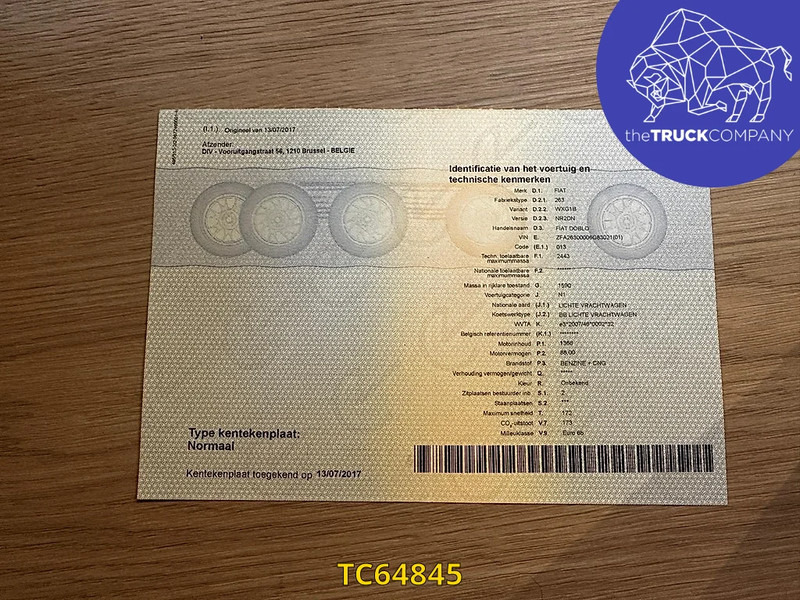 Fiat Doblò 1.4i PETROL / CNG - Gesloten bestelwagen: afbeelding 2 Fiat Doblò 1.4i PETROL / CNG - Gesloten bestelwagen: afbeelding 2