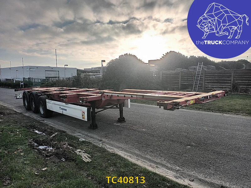 Containertransporter/ Wissellaadbak oplegger Krone: afbeelding 7