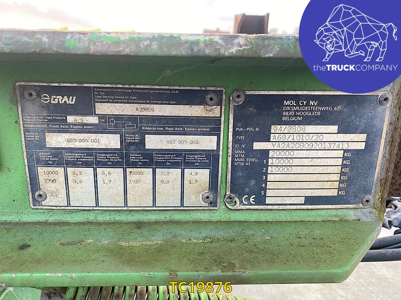 MOL - Containertransporter/ Wissellaadbak aanhangwagen: afbeelding 4 MOL - Containertransporter/ Wissellaadbak aanhangwagen: afbeelding 4