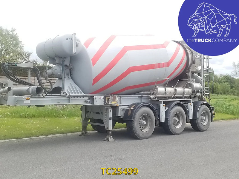 Renders - Betonmixer oplegger: afbeelding 1 Renders - Betonmixer oplegger: afbeelding 1