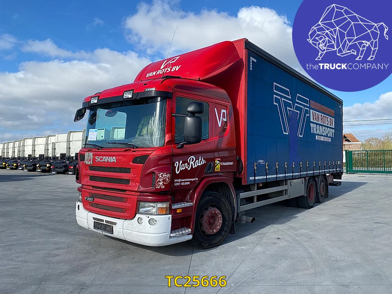 Scania P 280 - Schuifzeilen vrachtwagen: afbeelding 1 Scania P 280 - Schuifzeilen vrachtwagen: afbeelding 1