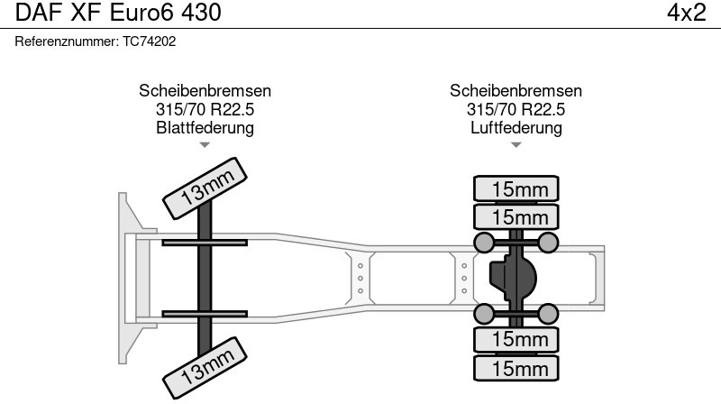 Trekker DAF XF Euro6 430: afbeelding 7 Trekker DAF XF Euro6 430: afbeelding 7