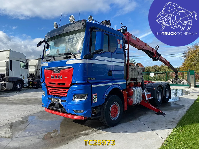 MAN TGX 33.640 + PALFINGER EPSILON CRANE S300L83 - Trekker: afbeelding 1 MAN TGX 33.640 + PALFINGER EPSILON CRANE S300L83 - Trekker: afbeelding 1