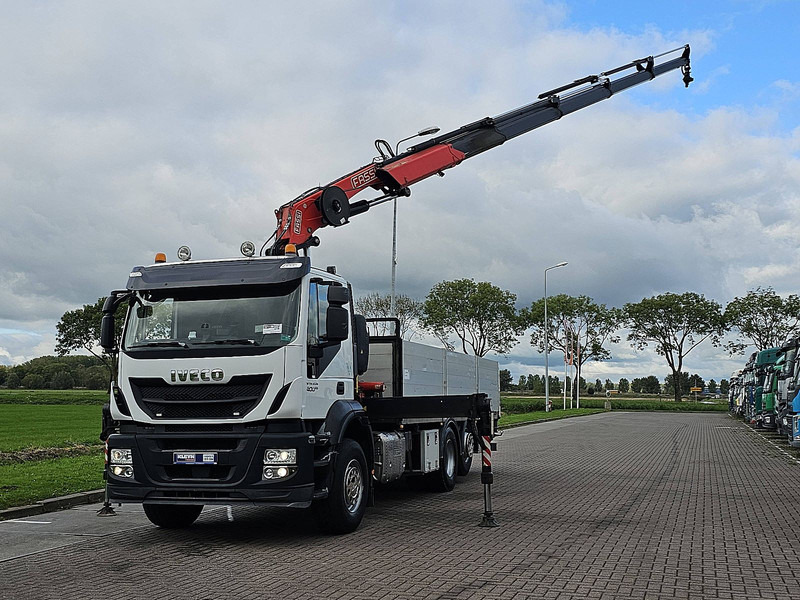 Iveco AD260S40 STRALIS 6X2*4 FASSI F234 4X - Vrachtwagen met open laadbak, Kraanwagen: afbeelding 2 Iveco AD260S40 STRALIS 6X2*4 FASSI F234 4X - Vrachtwagen met open laadbak, Kraanwagen: afbeelding 2