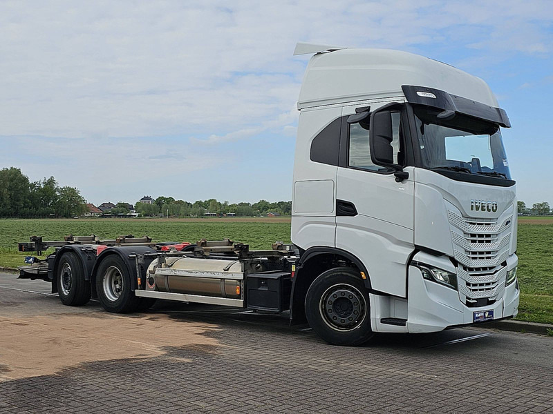 Iveco S-WAY AS260S46 LNG INT. STEERAXLE - Containertransporter/ Wissellaadbak vrachtwagen: afbeelding 5 Iveco S-WAY AS260S46 LNG INT. STEERAXLE - Containertransporter/ Wissellaadbak vrachtwagen: afbeelding 5