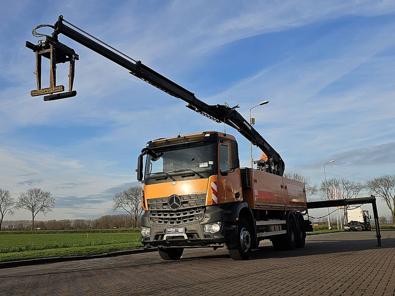 Mercedes-Benz AROCS 2642 - Vrachtwagen met open laadbak, Kraanwagen: afbeelding 1 Mercedes-Benz AROCS 2642 - Vrachtwagen met open laadbak, Kraanwagen: afbeelding 1