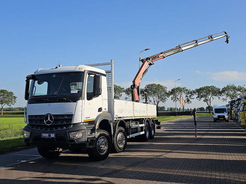 Mercedes-Benz AROCS 3240 PalfingerPK 23001-EH - Vrachtwagen met open laadbak, Kraanwagen: afbeelding 2 Mercedes-Benz AROCS 3240 PalfingerPK 23001-EH - Vrachtwagen met open laadbak, Kraanwagen: afbeelding 2