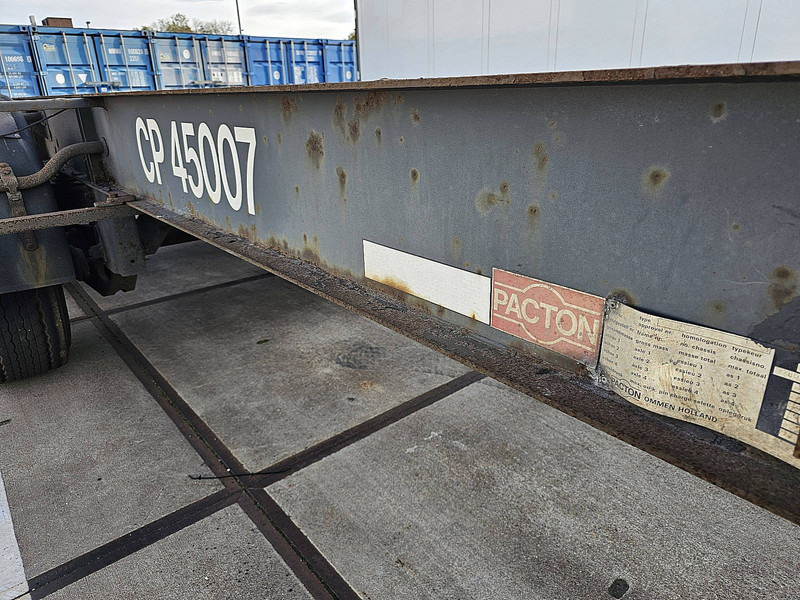 Containertransporter/ Wissellaadbak oplegger Pacton T3-007 40-45 FT HIGH CUBE: afbeelding 8