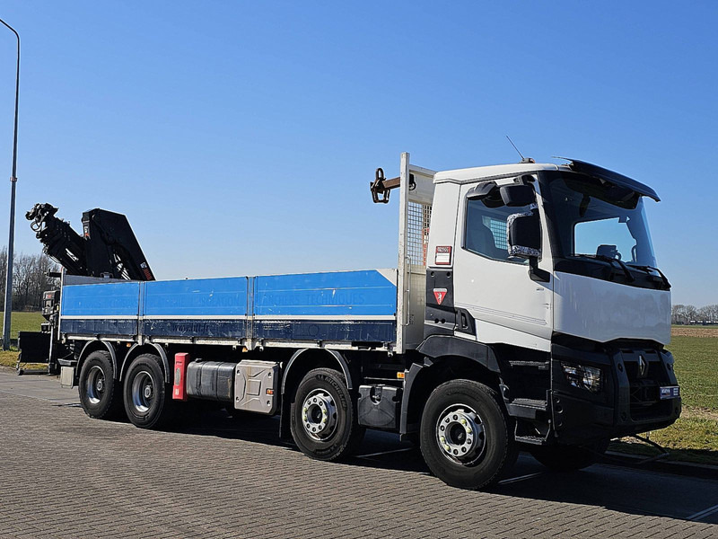 Renault C 430 8X4 HIAB 228ES-5 REM - Vrachtwagen met open laadbak, Kraanwagen: afbeelding 5 Renault C 430 8X4 HIAB 228ES-5 REM - Vrachtwagen met open laadbak, Kraanwagen: afbeelding 5