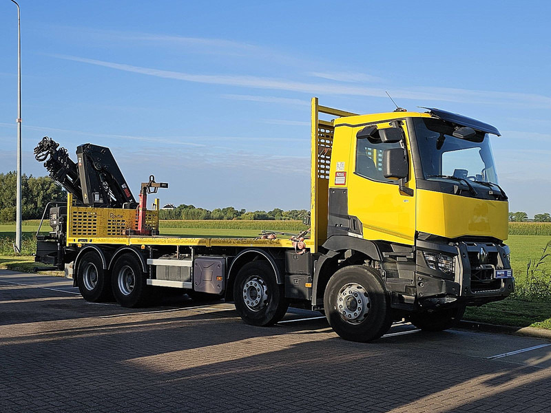 Renault K 430 HIAB 232ES-5 - Vrachtwagen met open laadbak, Kraanwagen: afbeelding 5 Renault K 430 HIAB 232ES-5 - Vrachtwagen met open laadbak, Kraanwagen: afbeelding 5