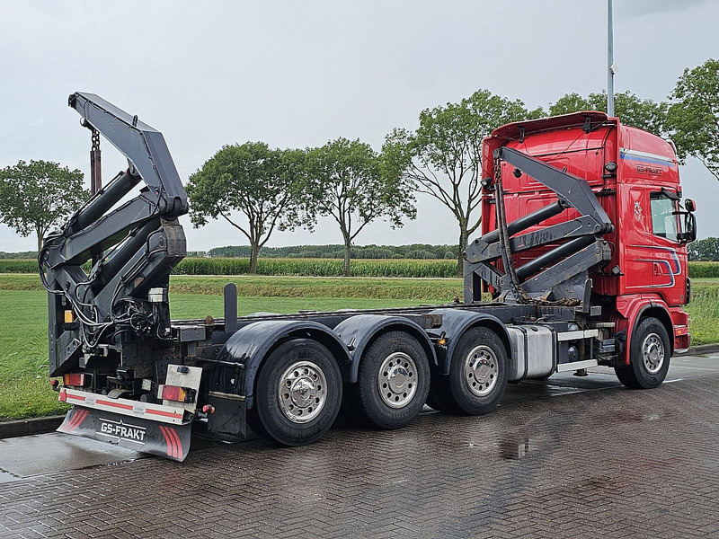 Scania R164.480 SIDE LOADER - Containertransporter/ Wissellaadbak vrachtwagen: afbeelding 3 Scania R164.480 SIDE LOADER - Containertransporter/ Wissellaadbak vrachtwagen: afbeelding 3