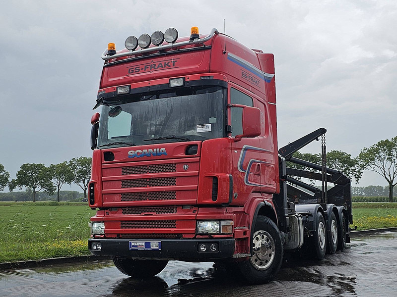 Scania R164.480 SIDE LOADER - Containertransporter/ Wissellaadbak vrachtwagen: afbeelding 1 Scania R164.480 SIDE LOADER - Containertransporter/ Wissellaadbak vrachtwagen: afbeelding 1