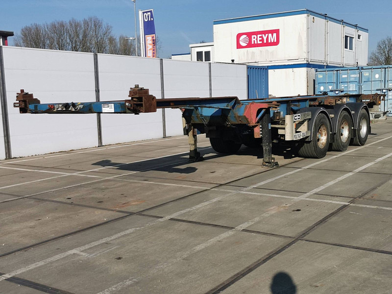 Van Hool S/00027 1x20ft 1x30ft - Containertransporter/ Wissellaadbak oplegger: afbeelding 1 Van Hool S/00027 1x20ft 1x30ft - Containertransporter/ Wissellaadbak oplegger: afbeelding 1