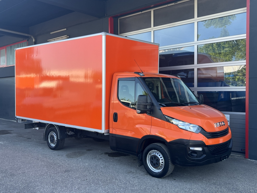 Iveco Daily 35S14 Thermokoffer 4,35m Klima Automatik!! - Bestelwagen gesloten laadbak: afbeelding 1 Iveco Daily 35S14 Thermokoffer 4,35m Klima Automatik!! - Bestelwagen gesloten laadbak: afbeelding 1