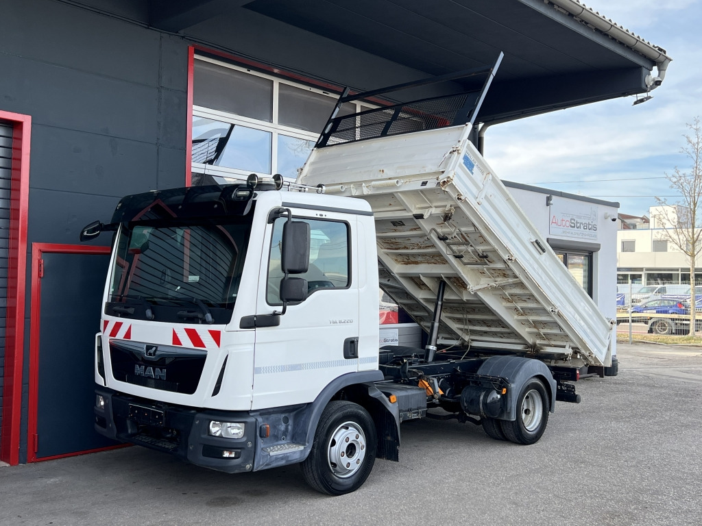 MAN TGL 8.220 MEILLER Klima NAVI Kamera Orig. 32'tkm - Kipper bestelwagen: afbeelding 1 MAN TGL 8.220 MEILLER Klima NAVI Kamera Orig. 32'tkm - Kipper bestelwagen: afbeelding 1