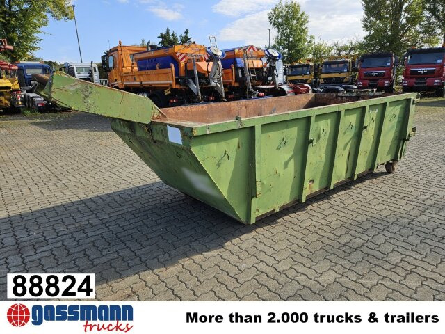 Abrollcontainer mit Flügeltüren ca. 6m³ - Haakarm container: afbeelding 1 Abrollcontainer mit Flügeltüren ca. 6m³ - Haakarm container: afbeelding 1