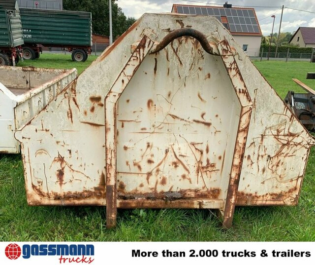 Abrollcontainer mit Flügeltüren ca. 7m³ - Haakarm container: afbeelding 3 Abrollcontainer mit Flügeltüren ca. 7m³ - Haakarm container: afbeelding 3