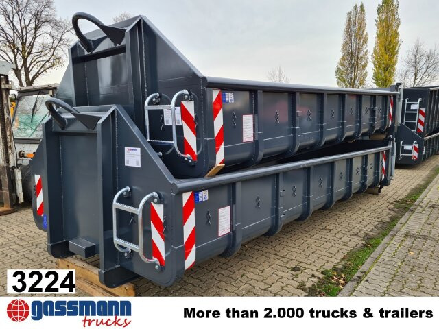 Abrollcontainer mit Klappe ca. 11m³, - Haakarm container: afbeelding 1 Abrollcontainer mit Klappe ca. 11m³, - Haakarm container: afbeelding 1