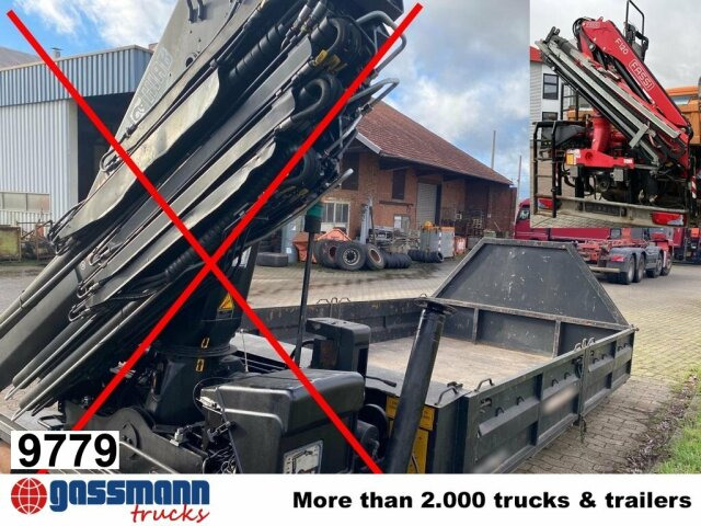 Abrollcontainer mit Kran, Fassi F120B.2.24, Funk - Haakarm container: afbeelding 1 Abrollcontainer mit Kran, Fassi F120B.2.24, Funk - Haakarm container: afbeelding 1