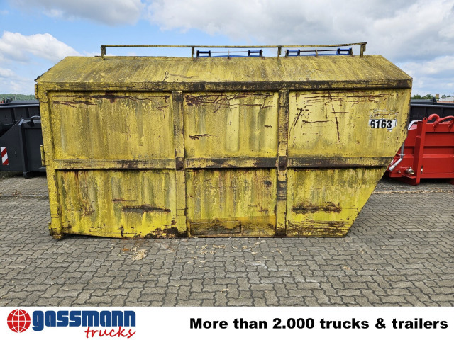 Absetzcontainer ca. 15m³ geschlossen mit Deckel - Portaalcontainer: afbeelding 2 Absetzcontainer ca. 15m³ geschlossen mit Deckel - Portaalcontainer: afbeelding 2