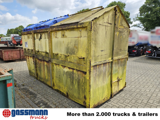 Portaalcontainer Absetzcontainer ca. 15m³ geschlossen mit Deckel: afbeelding 6 Portaalcontainer Absetzcontainer ca. 15m³ geschlossen mit Deckel: afbeelding 6