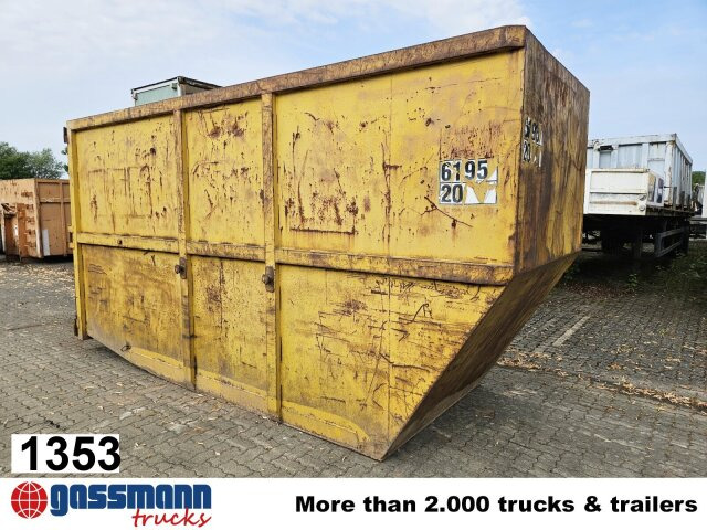 Absetzcontainer ca. 17m³ offen mit - Portaalcontainer: afbeelding 1 Absetzcontainer ca. 17m³ offen mit - Portaalcontainer: afbeelding 1