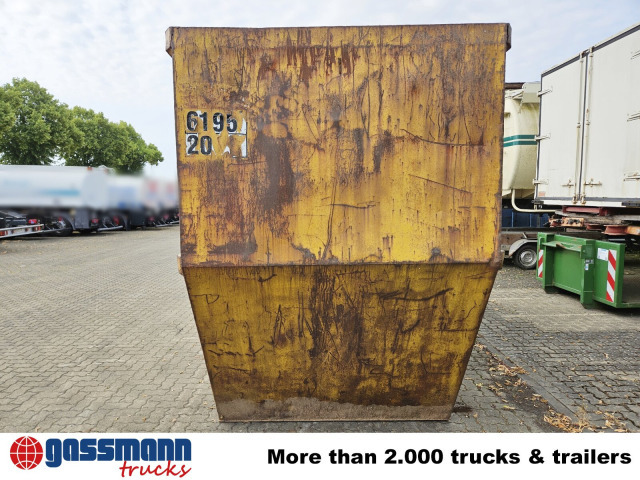 Portaalcontainer Absetzcontainer ca. 17m³ offen mit: afbeelding 8 Portaalcontainer Absetzcontainer ca. 17m³ offen mit: afbeelding 8