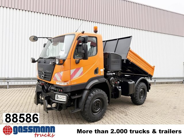Unimog U 20 4x4, Kipper, Zapfwelle, - Bestelwagen: afbeelding 1 Unimog U 20 4x4, Kipper, Zapfwelle, - Bestelwagen: afbeelding 1