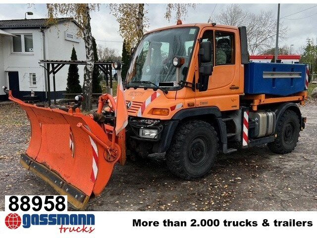 Unimog U 300 405/10 4x4, Kommunalhydraulik, WSK - Bestelwagen: afbeelding 1 Unimog U 300 405/10 4x4, Kommunalhydraulik, WSK - Bestelwagen: afbeelding 1