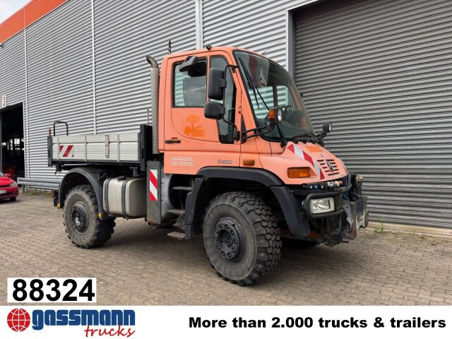 Unimog U 400 405/12 4x4, Kipper, Kommunalhydraulik, - Bestelwagen: afbeelding 1 Unimog U 400 405/12 4x4, Kipper, Kommunalhydraulik, - Bestelwagen: afbeelding 1