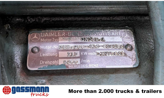 Unimog U52 411 4x4, Schmidt Schneefräse mit - Bestelwagen: afbeelding 3 Unimog U52 411 4x4, Schmidt Schneefräse mit - Bestelwagen: afbeelding 3