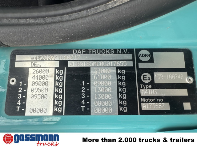 DAF CF 85.460 6x4, Bordmatik links - Kipper vrachtwagen: afbeelding 4 DAF CF 85.460 6x4, Bordmatik links - Kipper vrachtwagen: afbeelding 4