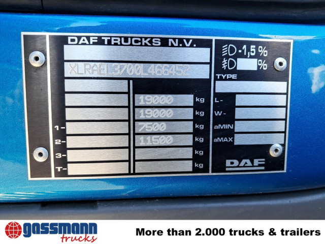 DAF LF 290 FA 4x2, Nebenantrieb, Navi, Abrollanlage - Haakarmsysteem vrachtwagen: afbeelding 4 DAF LF 290 FA 4x2, Nebenantrieb, Navi, Abrollanlage - Haakarmsysteem vrachtwagen: afbeelding 4