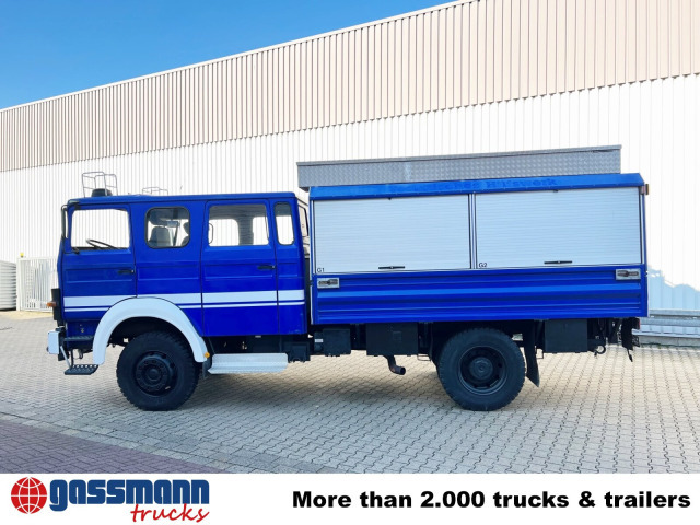 Iveco 120-23 AW 4x4 Doka, V8-Motor, Gerätewagen, - Vrachtwagen met open laadbak: afbeelding 4 Iveco 120-23 AW 4x4 Doka, V8-Motor, Gerätewagen, - Vrachtwagen met open laadbak: afbeelding 4