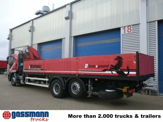 Vrachtwagen met open laadbak, Kraanwagen Iveco AT260S31Y/P 6x2 mit Kran Copma 150.3: afbeelding 14