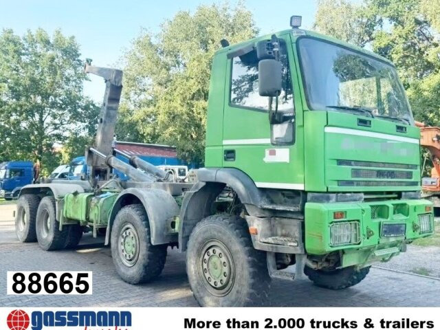 Iveco Euro Tech 410E42 8x8, Abrollkipper - Haakarmsysteem vrachtwagen: afbeelding 1 Iveco Euro Tech 410E42 8x8, Abrollkipper - Haakarmsysteem vrachtwagen: afbeelding 1