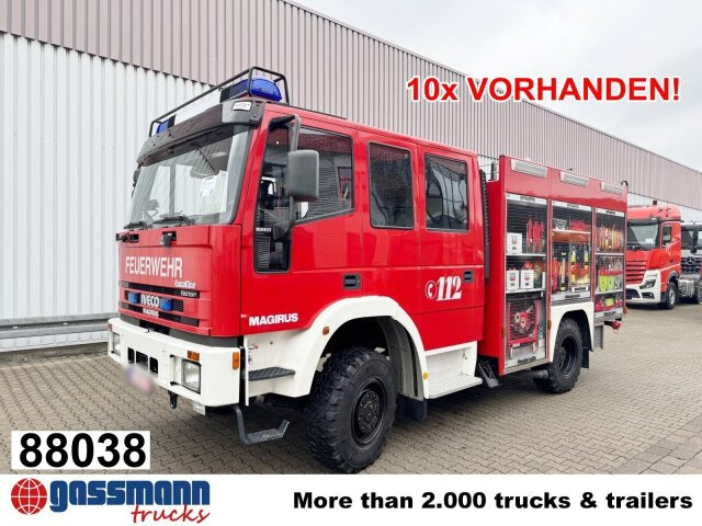 Iveco EuroFire FF 100 E 21 WR tector 4x4 Doka, LF 8/6 - Brandweerwagen: afbeelding 1 Iveco EuroFire FF 100 E 21 WR tector 4x4 Doka, LF 8/6 - Brandweerwagen: afbeelding 1