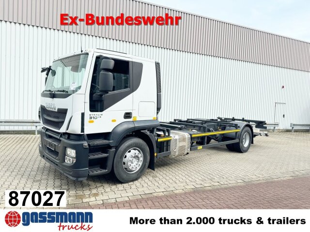 Iveco Stralis AT 190 S31FP-CM 4x2, LBW BÄR, - Containertransporter/ Wissellaadbak vrachtwagen: afbeelding 1 Iveco Stralis AT 190 S31FP-CM 4x2, LBW BÄR, - Containertransporter/ Wissellaadbak vrachtwagen: afbeelding 1