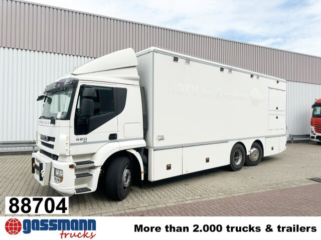 Iveco Stralis AT260S42Y/FS 6x2, Übertragungswagen - Bakwagen: afbeelding 1 Iveco Stralis AT260S42Y/FS 6x2, Übertragungswagen - Bakwagen: afbeelding 1